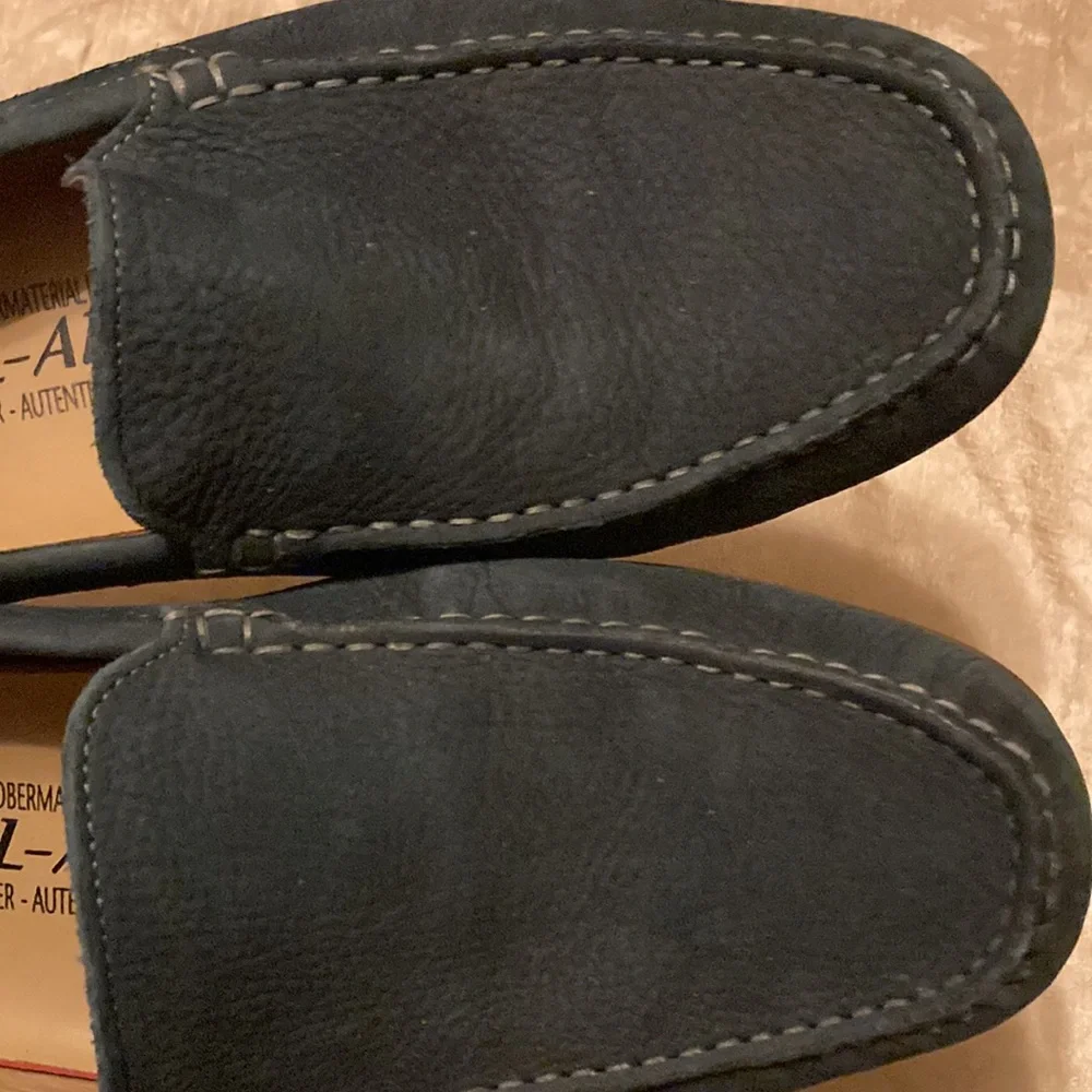 Mephisto Algoras Mens loafers/moccasins blue suede